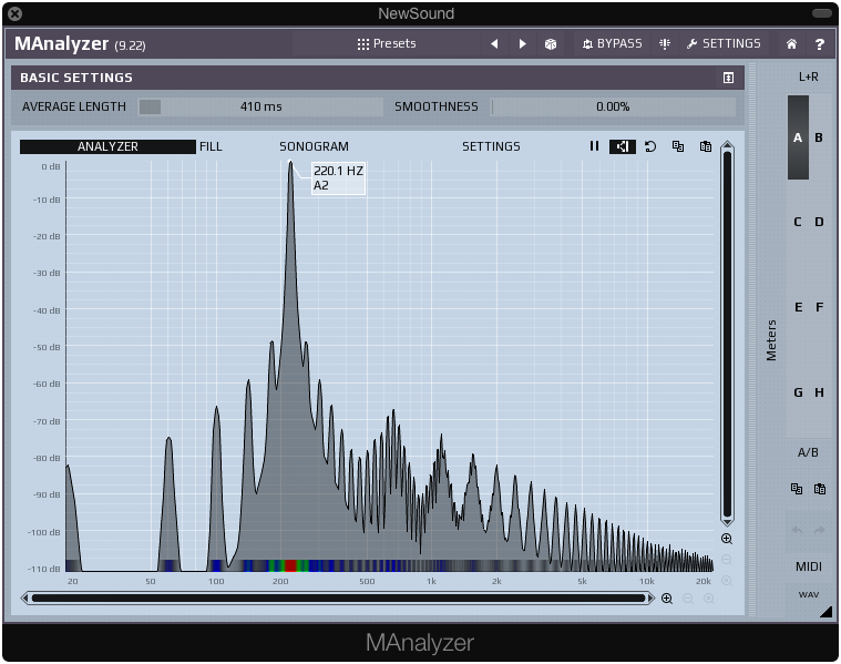 Vitamin frequency analysis